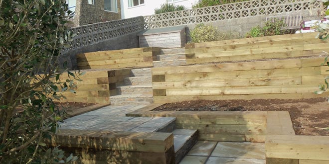 Pražce najdou bohaté využití na zahradě Pražce najdou bohaté využití na zahradě